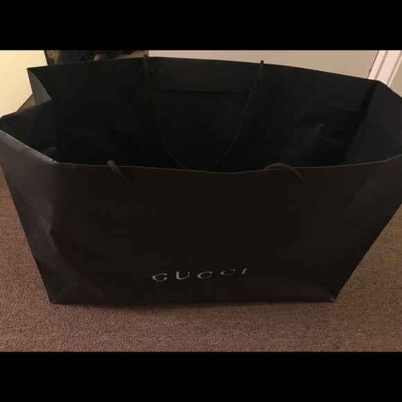 GUCCI large paper bag - Picture 2 of 3
